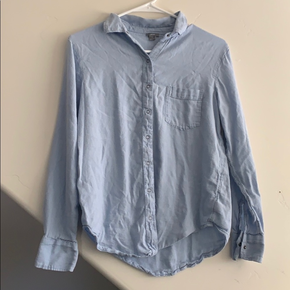 Aerie denim button down (XS)